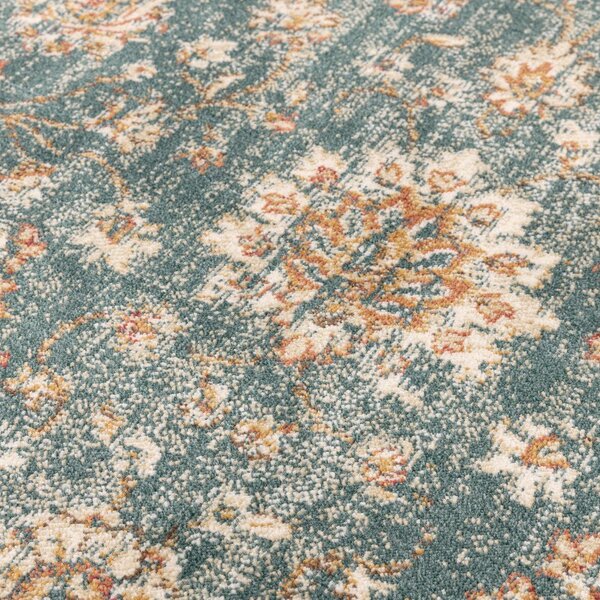 Modrozelena preproga 160x220 cm Raja – Asiatic Carpets