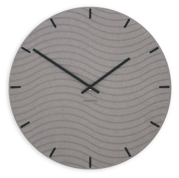 Stenska ura Luxhora Rivella Light Grey 11 barv kazalcev