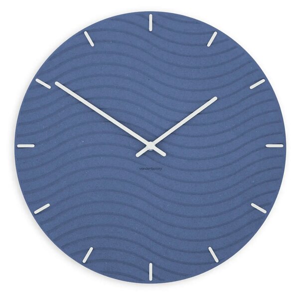 Stenska ura Luxhora Rivella Dark Blue 11 barv kazalcev