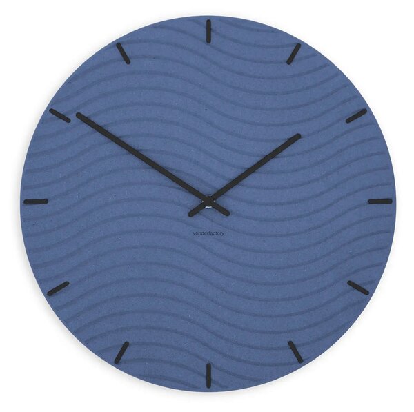 Stenska ura Luxhora Rivella Dark Blue 11 barv kazalcev
