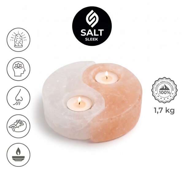 Solni svečnik Yin Yang 1,7 kg