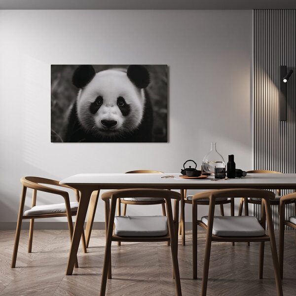 Slika prisrčna panda v naravi