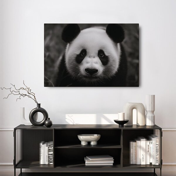 Slika prisrčna panda v naravi