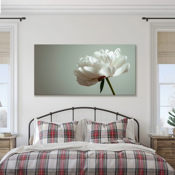Slika cvetlična eleganca na beli
