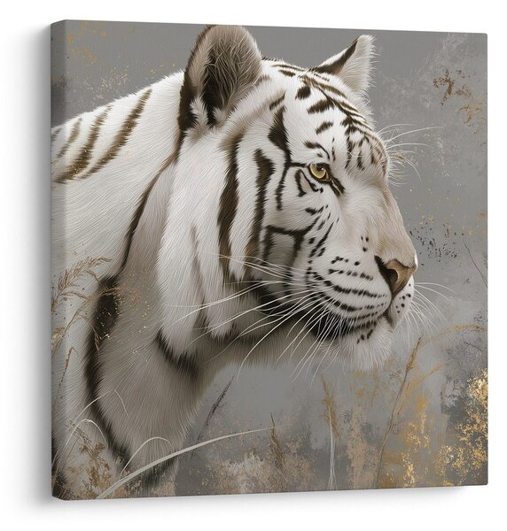 Slika veličasten tiger v naravi