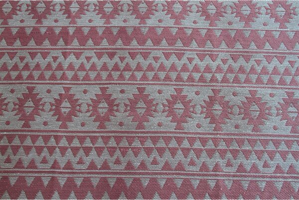 RAVNO TKANA PREPROGA 80/150 cm taftano pink
