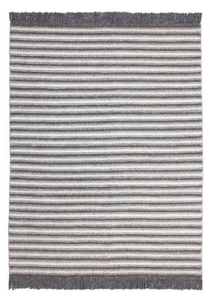 TKANA PREPROGA 80/150 cm taftano antracit, naravne barve