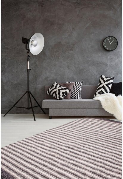 TKANA PREPROGA 80/150 cm taftano antracit, naravne barve