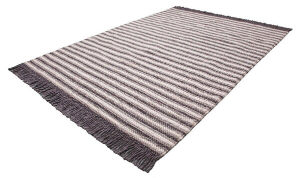TKANA PREPROGA 80/150 cm taftano antracit, naravne barve