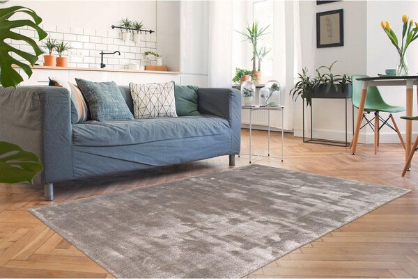PREPROGA Village 125 Silber 80/150 cm tkano srebrne barve