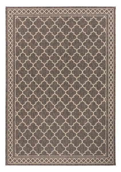 RAVNO TKANA PREPROGA Splash 300 Braun / Creme 160/230 cm tkano rjava, krem barve
