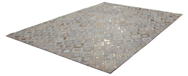 RAVNO TKANA PREPROGA Spark 110 Elfenbein Gold 80/150 cm tkano zlate barve, bež
