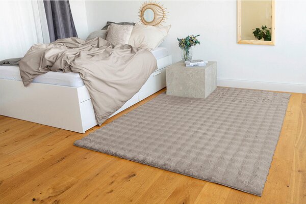 PREPROGA Z VISOKIM FLOROM Hailey 80/150 cm taftano bež