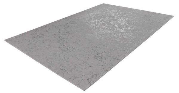 RAVNO TKANA PREPROGA Bijou 225 Taupe / Silber 80/150 cm srebrne barve, rjavosiva