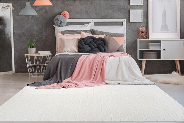 PREPROGA Vivica 125 Weiß 120/160 cm taftano bela