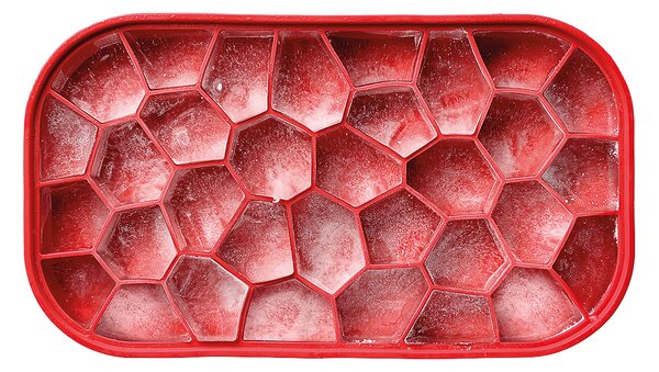 Posoda za led 12x22x17 - Rdeča