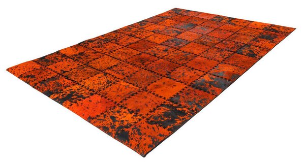 TKANA PREPROGA 120/170 cm tkano oranžna