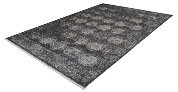 TKANA PREPROGA Baroque 120/170 cm taftano antracit