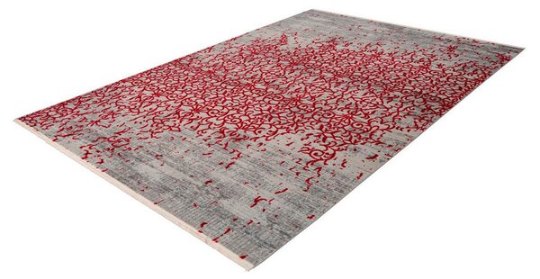 TKANA PREPROGA Baroque 120/170 cm taftano rdeča