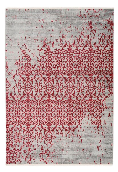 TKANA PREPROGA Baroque 120/170 cm taftano rdeča