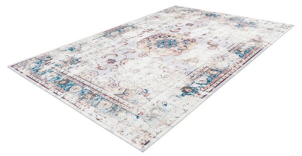 RAVNO TKANA PREPROGA Galaxy 200 Multi / Braun 80/150 cm tkano rjava, večbarvno