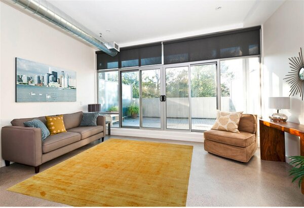PREPROGA Luxury 110 Gelb 80/150 cm tkano rumena