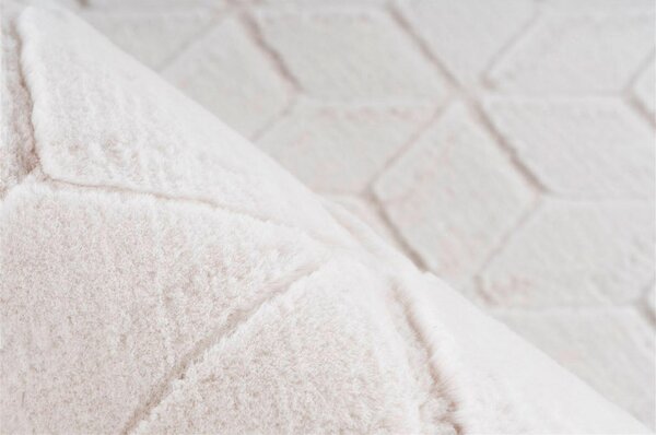 PREPROGA Vivica 125 Weiß / Creme 120/160 cm taftano krem barve, bela