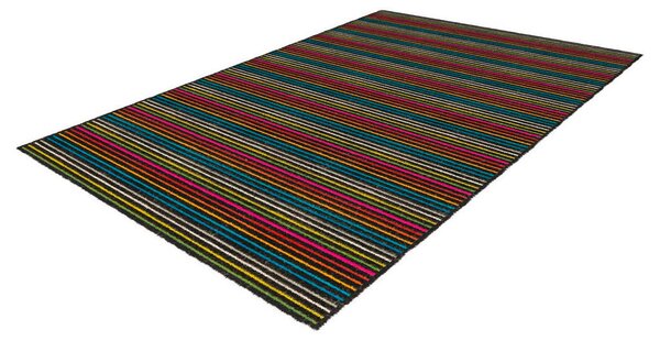 RAVNO TKANA PREPROGA 170/240 cm taftano večbarvno