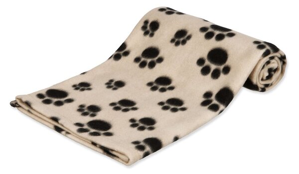 Bež odeja za pse iz flisa 100x70 cm Trixie Barney – Plaček Pet Products