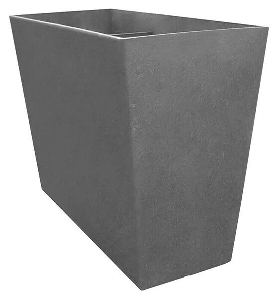 Oglati cvetlični lonec Sonata (Do x Š x V: 50 x 71 x 33 cm, Antracit)