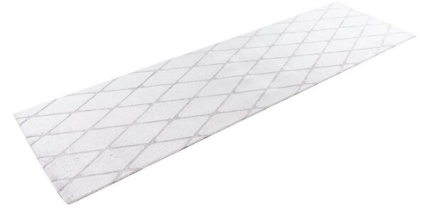 PREPROGA Vivica 225 Weiß / Creme 80/250 cm taftano krem barve, bela