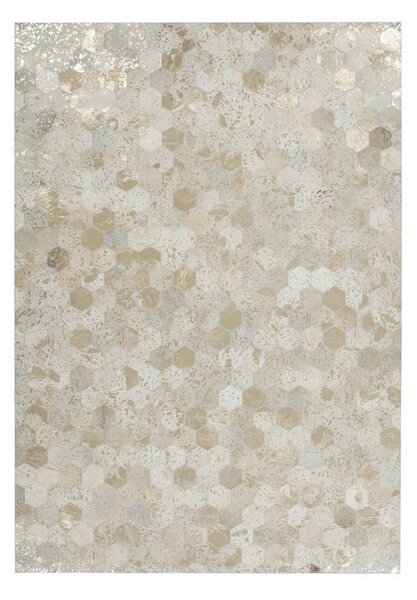 TKANA PREPROGA Spark 120/170 cm krem barve, zlate barve