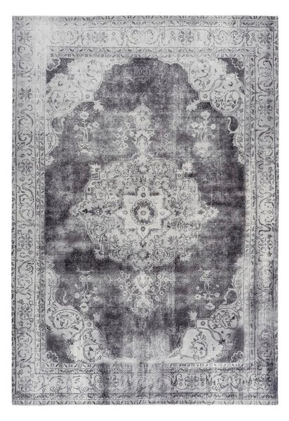 RAVNO TKANA PREPROGA Vintage 8400 Hellgrau 140/200 cm potiskano svetlo siva