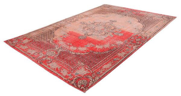 RAVNO TKANA PREPROGA Vintage 8405 Rot 140/200 cm potiskano rdeča