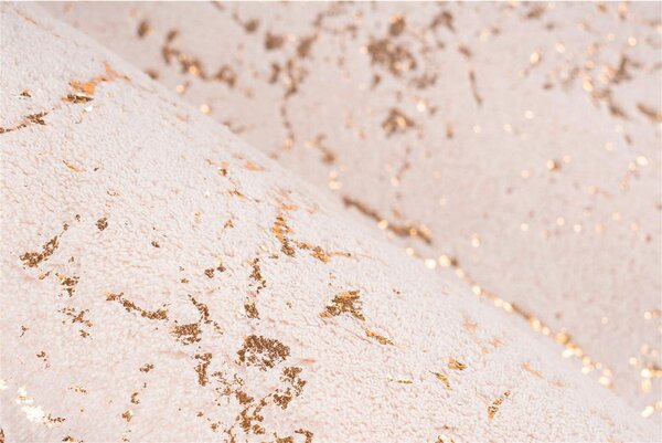 RAVNO TKANA PREPROGA Bijou 225 Creme / Gold 80/150 cm krem barve, zlate barve