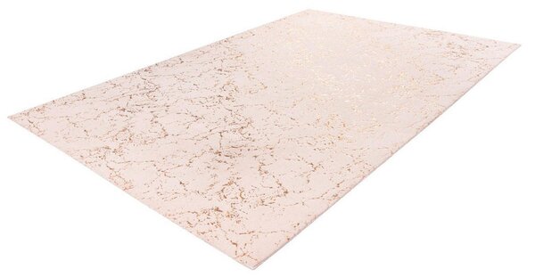RAVNO TKANA PREPROGA Bijou 225 Creme / Gold 80/150 cm krem barve, zlate barve