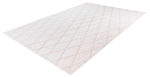 PREPROGA Vivica 225 Weiß / Creme 80/150 cm taftano krem barve, bela