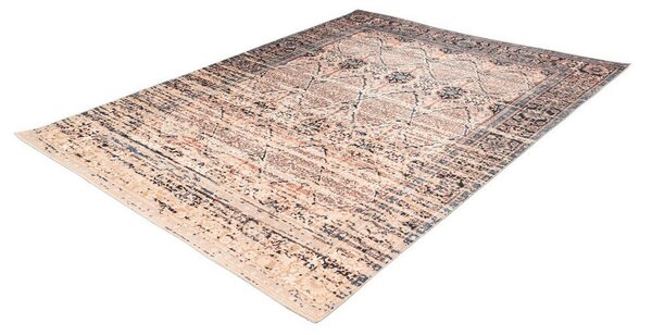 RAVNO TKANA PREPROGA Galaxy 1400 Beige / Blau 120/180 cm tkano modra, bež