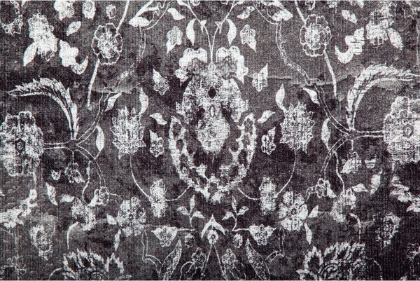 RAVNO TKANA PREPROGA Vintage 8404 Grau 140/200 cm potiskano siva