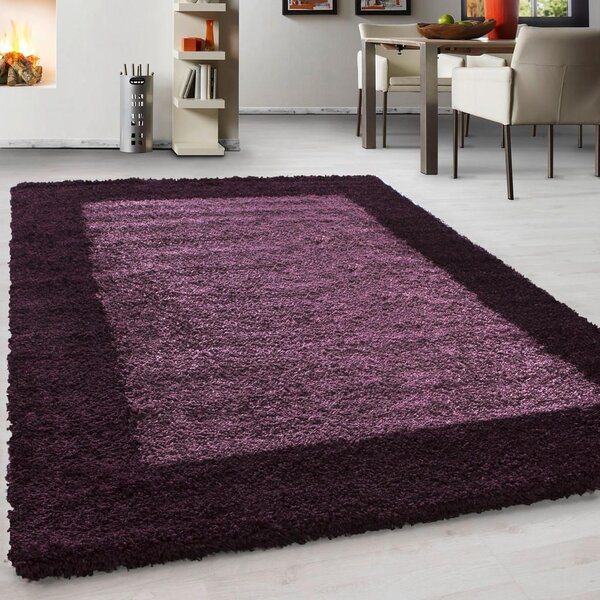 Novel Preproga Z Visokim Florom Life, Lila, 100x200cm