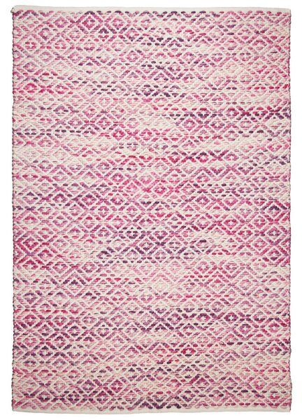 ROČNO TKANA PREPROGA 160/230 cm tkano pink