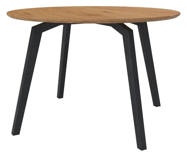 Bessagi Home Jedilna Miza Elian. Ø 120cm, Barva Hrasta