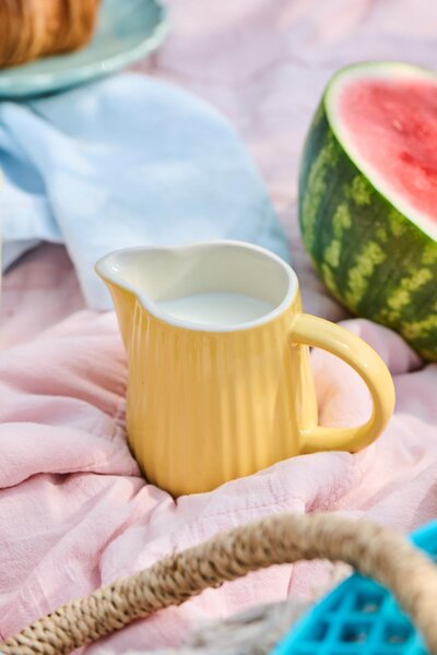 Rumeni keramični vrček 200 ml MYNTE LEMONADE