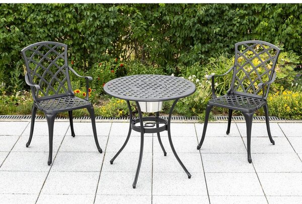 Gardenson Vrtna Miza Ice, Aluminij, S Posodo Za Led