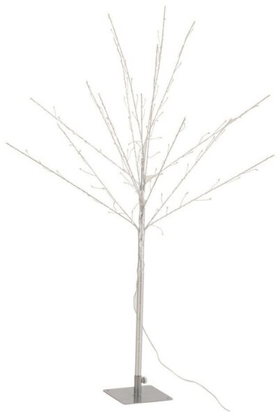 Svetleče božično drevo SILVER GLOW 56×56×100 cm, srebrno