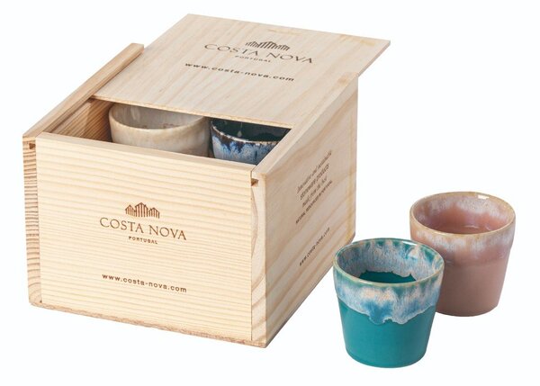 Skodelice v kompletu za espresso 8 ks iz kamenine 90 ml Grespresso – Costa Nova