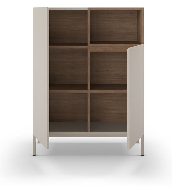 Kremno bela omarica 90x120 cm Cailin – Marckeric