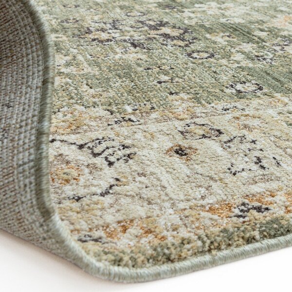 Zelena/bež ročno tkana preproga 120x160 cm Heriz Ornate – Asiatic Carpets