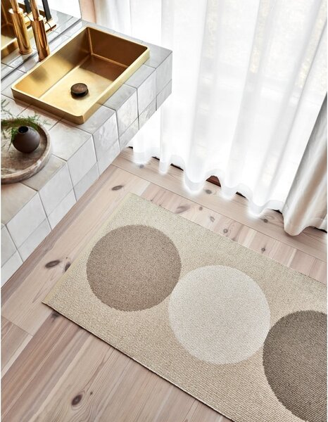 Bež/kremno bel zunanji in notranji tekač 70x280 cm Otto Grain – Pappelina