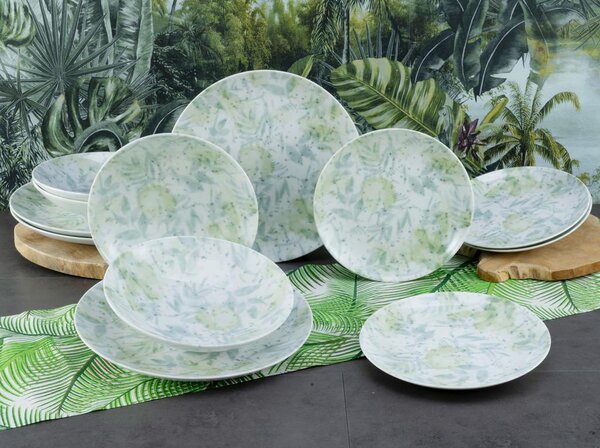 Creatable Jedilni Servis Home Tropical, 12-Delni